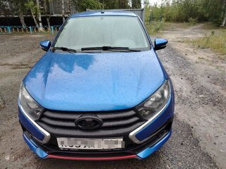 2019 Lada (ВАЗ) Granta Drive Active I Рестайлинг, синий, 850000 рублей, вид 1