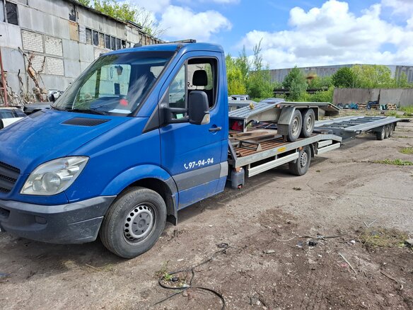 2008 Mercedes-Benz Sprinter, синий, 2350000 рублей - вид 14