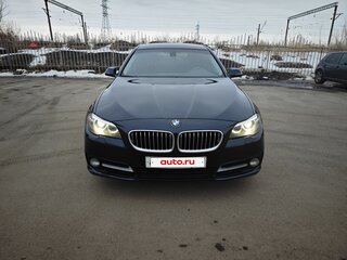 2014 BMW 5 серии 520d VI (F10/F11/F07) Рестайлинг, синий, 2100000 рублей, вид 4