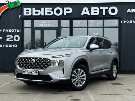 2021 Hyundai Santa Fe IV Рестайлинг, серебристый, 3310000 рублей, вид 1