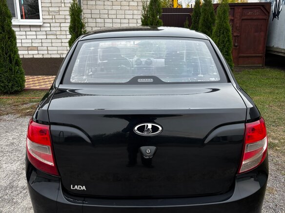 2012 Lada (ВАЗ) Granta I, синий, 360000 рублей - вид 3