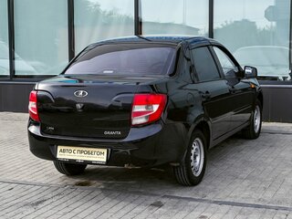2012 Lada (ВАЗ) Granta I, чёрный, 269000 рублей, вид 5