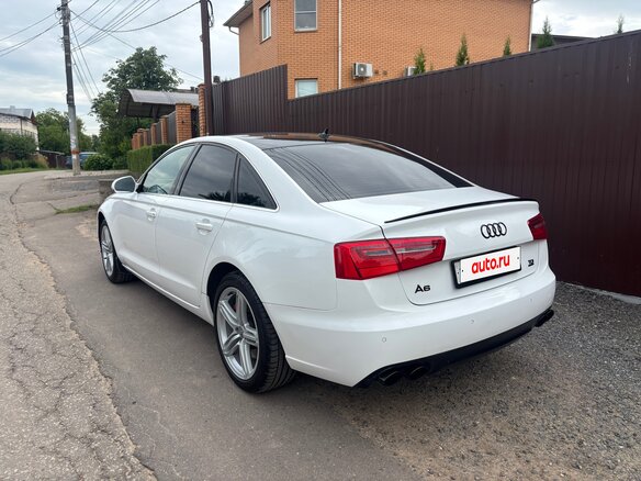 2011 Audi A6 IV (C7), белый, 1600000 рублей - вид 13