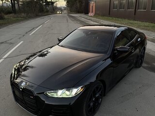 2024 BMW 4 серии M440i xDrive G22, G23, G26 Рестайлинг, чёрный, 7550000 рублей, вид 2