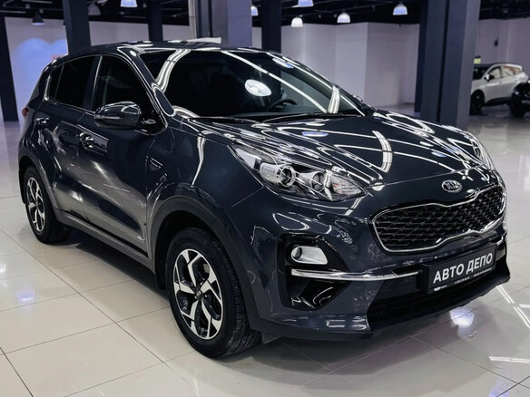 2019 Kia Sportage IV Рестайлинг, серый - вид 2