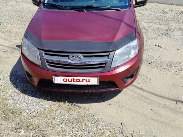 2016 Lada (ВАЗ) Granta I, красный, 335000 рублей
