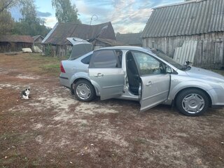 2007 Ford Focus II, серебристый, 350000 рублей, вид 3