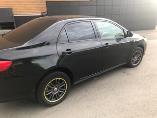 2008 Toyota Corolla X (E140, E150), чёрный, 870000 рублей, вид 3