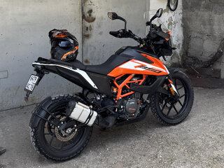 2023 KTM 390 Adventure, чёрный, 519000 рублей, вид 1