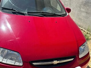 2005 Chevrolet Aveo I, красный, 320000 рублей, вид 1