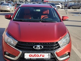 2018 Lada (ВАЗ) Vesta SW I, красный, 690000 рублей, вид 1