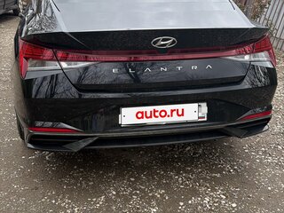 2023 Hyundai Elantra VII (CN7), чёрный, 2500000 рублей, вид 2