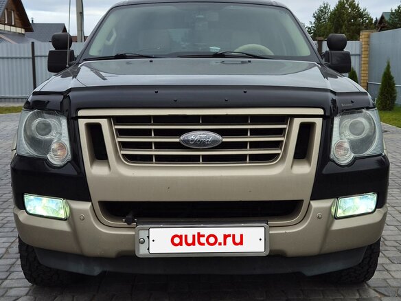 2008 Ford Explorer IV, чёрный, 995000 рублей - вид 8