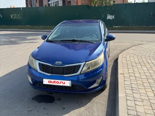 2013 Kia Rio III, синий, 450000 рублей, вид 1