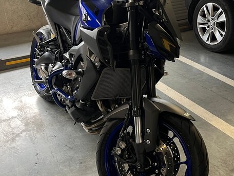 2017 Yamaha MT-09 (FZ-09), синий, 920000 рублей, вид 1