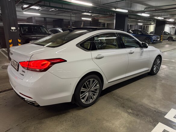 2017 Genesis G80 I, белый, 3000000 рублей - вид 3