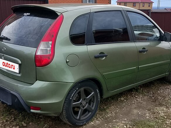 2010 Lada (ВАЗ) Kalina Sport I, зелёный, 295000 рублей - вид 1
