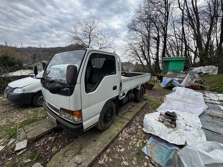 1998 Isuzu Elf (N-series), белый, 1000000 рублей, вид 3