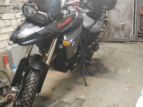 2012 BMW F 800 GS, чёрный, 720000 рублей