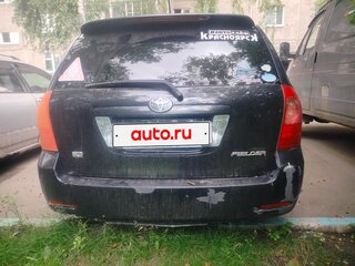 2004 Toyota Corolla Fielder IX (E120, E130) Рестайлинг, чёрный, 750000 рублей, вид 2