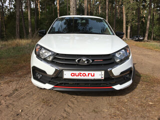 2024 Lada (ВАЗ) Granta Sport I Рестайлинг, белый, 1125000 рублей, вид 2