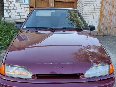 2005 Lada (ВАЗ) 2115, красный, вид 2