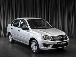 2015 Lada (ВАЗ) Granta I, серебристый, 379000 рублей, вид 1