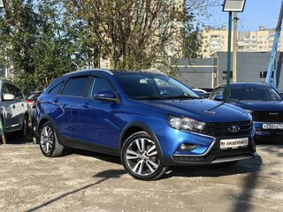 2021 Lada (ВАЗ) Vesta SW Cross I, синий, 1139000 рублей, вид 3