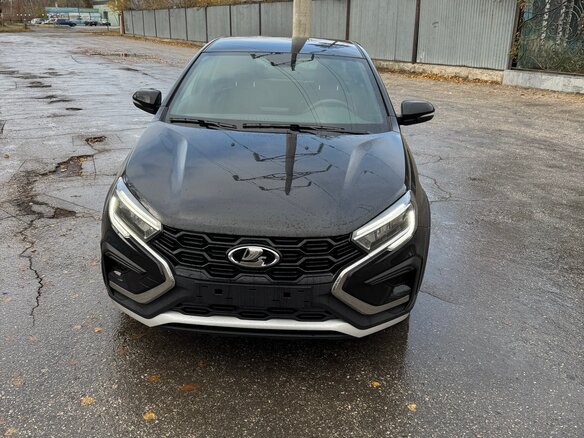 2024 Lada (ВАЗ) Vesta Cross I Рестайлинг (NG), чёрный - вид 15