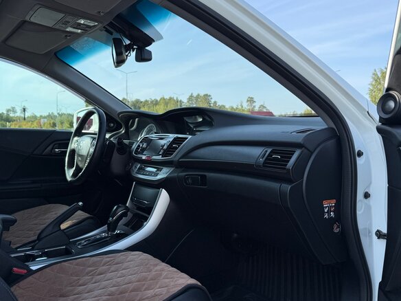 2013 Honda Accord IX, белый, 1570000 рублей - вид 8