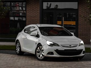 2012 Opel Astra GTC J Рестайлинг, белый, 650000 рублей, вид 2