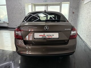 2019 Skoda Rapid I Рестайлинг, коричневый, 1635000 рублей, вид 4
