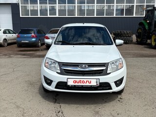 2017 Lada (ВАЗ) Granta I, белый, 435000 рублей, вид 1