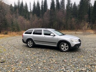 2012 Skoda Octavia Scout II (A5) Рестайлинг, серебристый, 1030000 рублей, вид 3