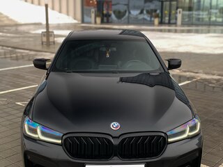2018 BMW 5 серии 520d VII (G30/G31/G38), чёрный, 2890000 рублей, вид 2