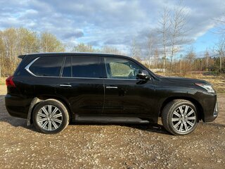 2016 Lexus LX 570 III Рестайлинг 2, чёрный, 7500000 рублей, вид 5