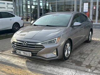 2019 Hyundai Elantra VI (AD) Рестайлинг, серый, 1490000 рублей, вид 2