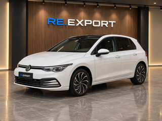2021 Volkswagen Golf VIII, белый, 1708000 рублей, вид 3