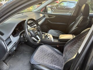 2017 Audi Q7 II (4M), серый, 3750000 рублей, вид 4