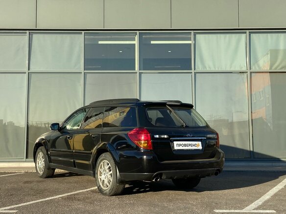 2004 Subaru Outback III, чёрный - вид 4