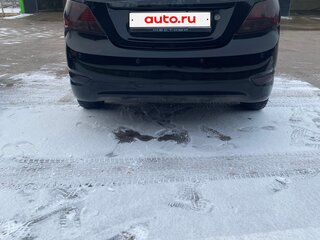 2011 Hyundai Solaris I, чёрный, 460000 рублей, вид 3