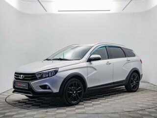2020 Lada (ВАЗ) Vesta SW Cross I, серебристый, 1245000 рублей, вид 1