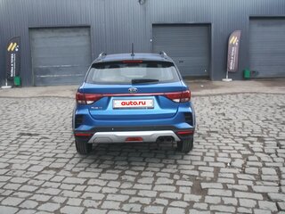 2021 Kia Rio X IV Рестайлинг, синий, 1150000 рублей, вид 4
