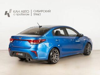 2019 Kia Rio IV, синий, 1194854 рублей, вид 3