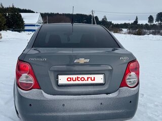 2014 Chevrolet Aveo II, серый, 590000 рублей, вид 4