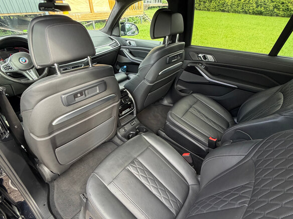 2019 BMW X7 40i I (G07), синий, 6530000 рублей - вид 13