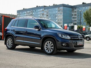 2012 Volkswagen Tiguan I Рестайлинг, синий, 1399000 рублей, вид 4