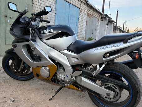 2000 Yamaha YZF600R Thundercat, серебристый, 335000 рублей, вид 4