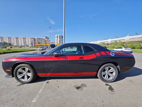 2018 Dodge Challenger III Рестайлинг 2, синий, 3250000 рублей, вид 1