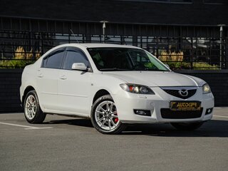 2008 Mazda 3 I (BK) Рестайлинг, белый, 540000 рублей, вид 1